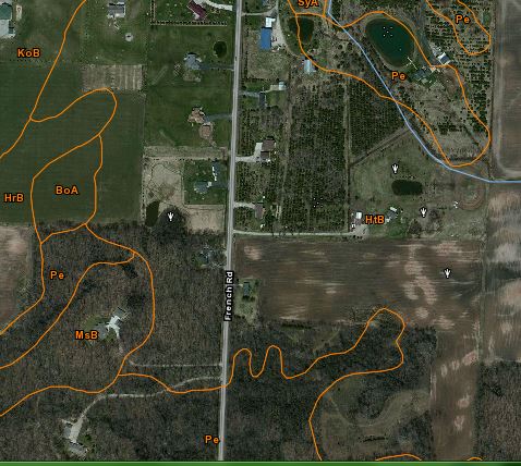 This is an example soils map