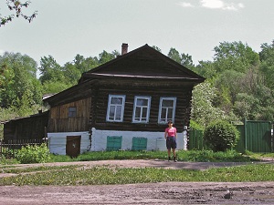 sinking house